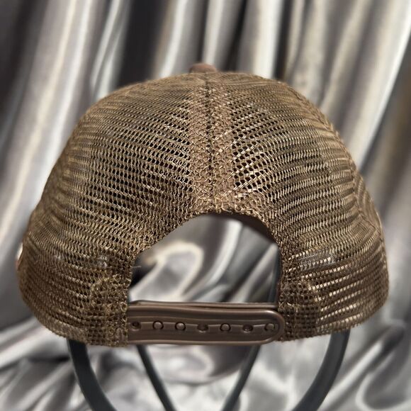 PLAYBOY X PACSUN Trucker Hat Dual Bunnies Bunny Mesh Snapback Brown Embroidered - Picture 5 of 9